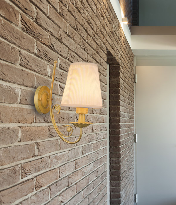 화진 1등 벽부착등 벽무드등 패브릭벽조명