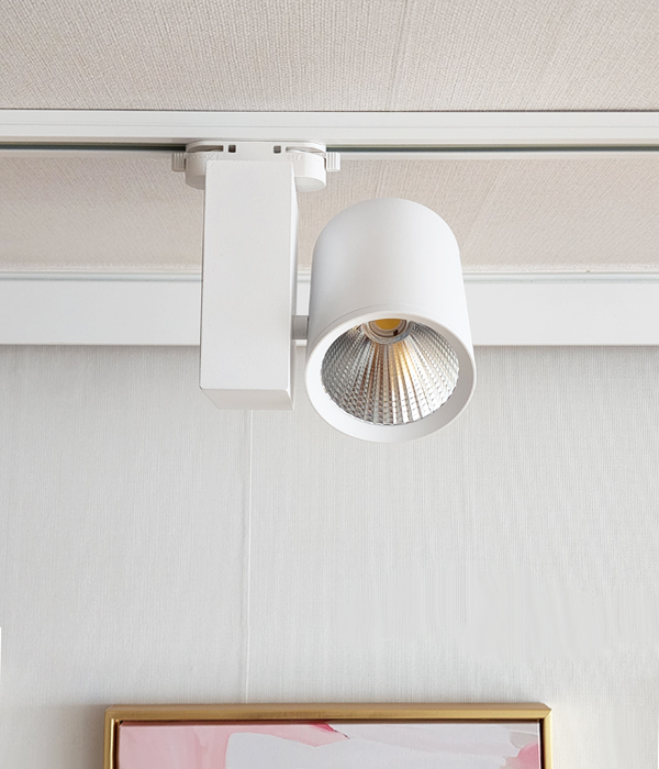 LED COB 소냐 레일스포트, 레일조명 (30W 블랙 화이트)