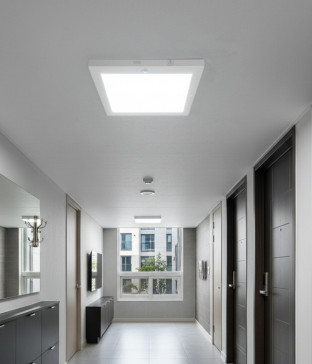 엣지 250MM 직부등, LED24W 현관센서등