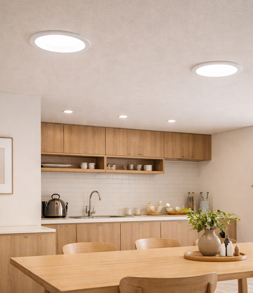 에스디 천정매립등 움푹매입등 LED 6인치15W